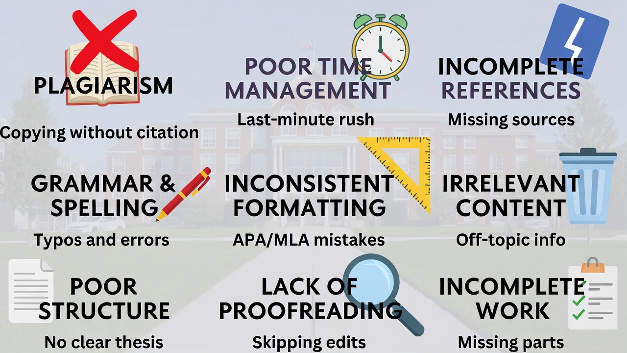 Common assignment mistakes USA students make – how to fix assignment errors in university papers